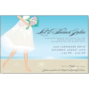 Bridal Shower Invitations, Tropical Bride, Mindy Weiss